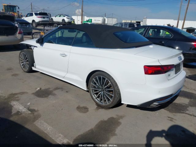 2021 AUDI A5 CABRIOLET WAUWAGF54MN005260 Photo 2