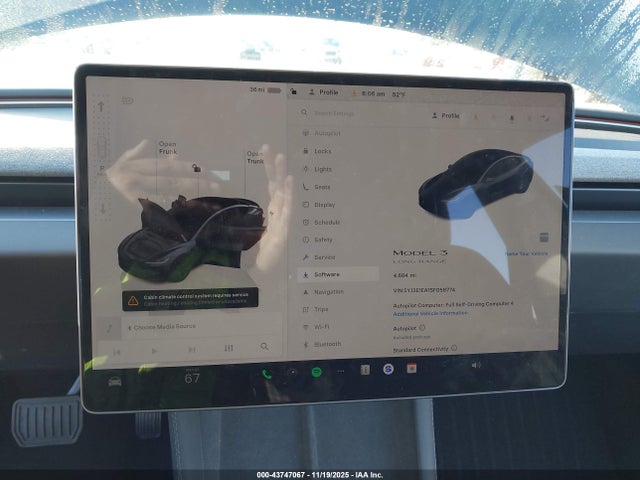 2025 TESLA MODEL 3 5YJ3E1EA1SF058774 Photo 6