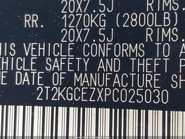 2023 LEXUS NX 350 2T2KGCEZXPC025030 Photo 8