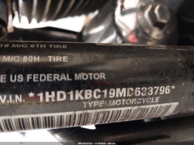 2021 HARLEY-DAVIDSON FLHX 1HD1KBC19MB633796 Photo 9