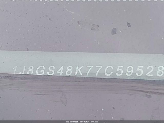 2007 JEEP GRAND CHEROKEE 1J8GS48K77C595288 Photo 8