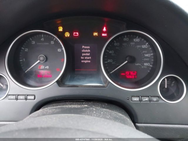 2004 AUDI S4 WUARL48H64K900639 Photo 6