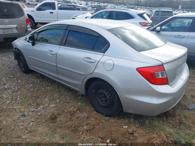 Aukcja sprzedaży 2012 Honda Civic Lx, vin: 19XFB2E50CE053412, numer aukcji: 43747937