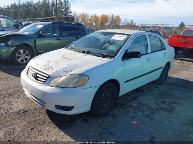2004 TOYOTA COROLLA 1NXBR32E64Z191880 Photo 1