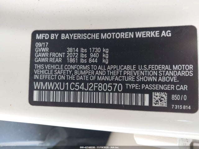 2018 MINI HARDTOP WMWXU1C54J2F80570 Photo 8