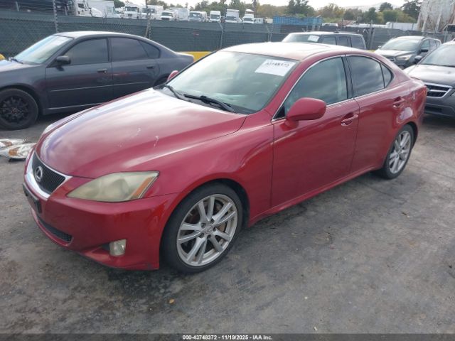 2006 LEXUS IS 350 JTHBE262462002554 Photo 1