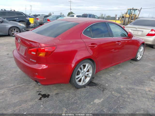 2006 LEXUS IS 350 JTHBE262462002554 Photo 3
