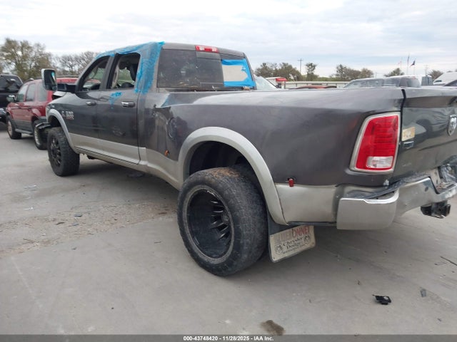 2015 Ram 3500 Laramie მანქანა იყიდება აუქციონზე, vin: 3C63RRJL9FG565150, აუქციონის ნომერი: 43748420