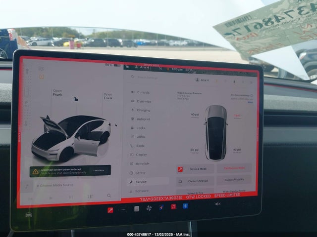 2026 TESLA MODEL Y 7SAYGDEEXTA390315 Photo 6