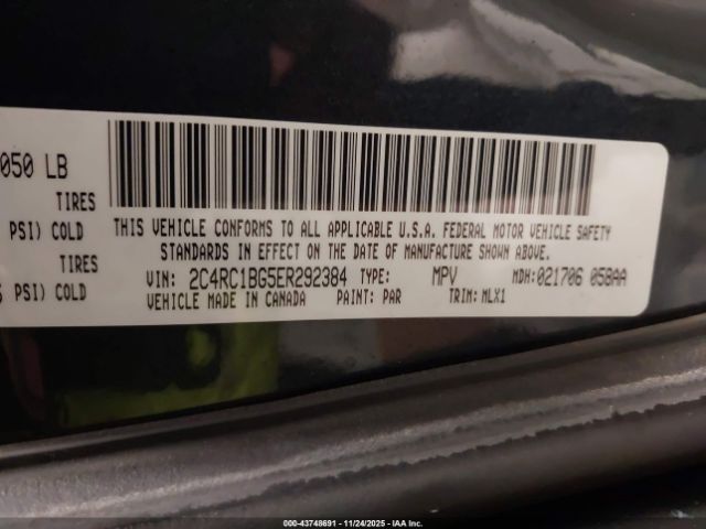 2014 CHRYSLER TOWN & COUNTRY 2C4RC1BG5ER292384 Photo 8