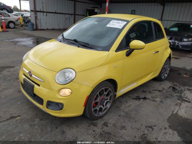 2013 FIAT 500 3C3CFFBR8DT740144 Photo 1