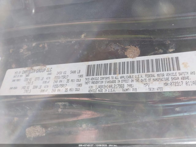 2010 JEEP WRANGLER UNLIMITED 1J4BA3H14AL217968 Photo 8