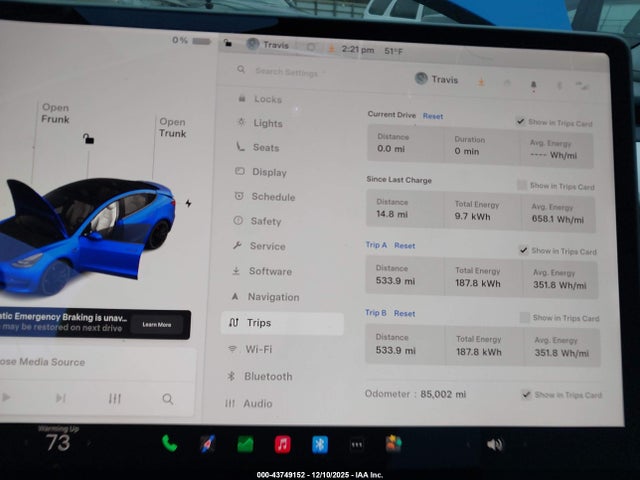 2021 TESLA MODEL 3 5YJ3E1EC8MF044830 Photo 6