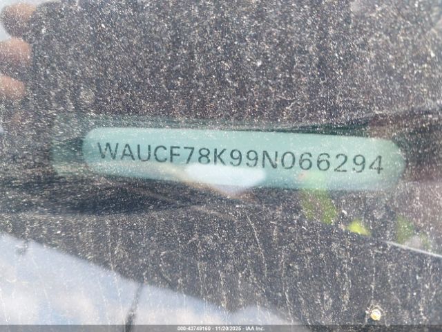 2009 AUDI A4 WAUCF78K99N066294 Photo 8