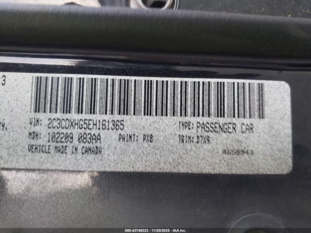 2014 DODGE CHARGER 2C3CDXHG5EH161365 Photo 8