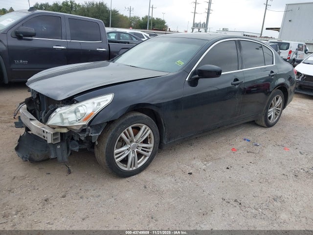 2012 Infiniti G37x მანქანა იყიდება აუქციონზე, vin: JN1CV6AR2CM672818, აუქციონის ნომერი: 43749509