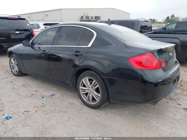 2012 Infiniti G37x მანქანა იყიდება აუქციონზე, vin: JN1CV6AR2CM672818, აუქციონის ნომერი: 43749509