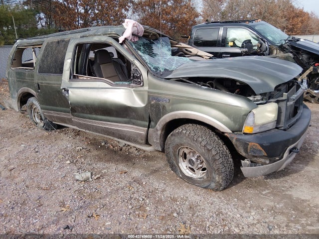 Продажа на аукционе авто 2004 Ford Excursion Eddie Bauer, vin: 1FMSU45P54EC12018, номер лота: 43749600