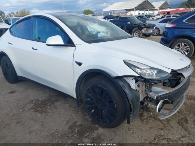 2022 TESLA MODEL Y 7SAYGAEE4NF574637