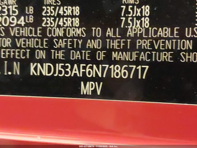 2022 KIA SOUL KNDJ53AF6N7186717 Photo 8