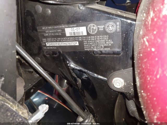 2007 HARLEY-DAVIDSON FLHT 1HD1FF4177Y679770 Photo 9