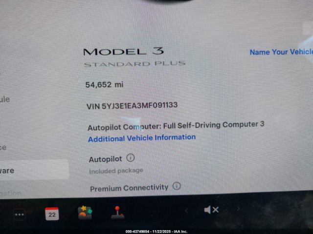 2021 TESLA MODEL 3 5YJ3E1EA3MF091133 Photo 6