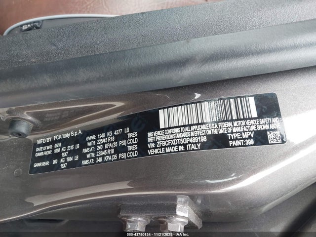 2016 FIAT 500X ZFBCFXDT5GP489198 Photo 8