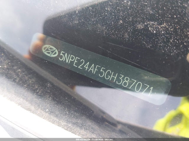 Продажа на аукционе авто 2016 Hyundai Sonata Se, vin: 5NPE24AF5GH387071, номер лота: 43750209