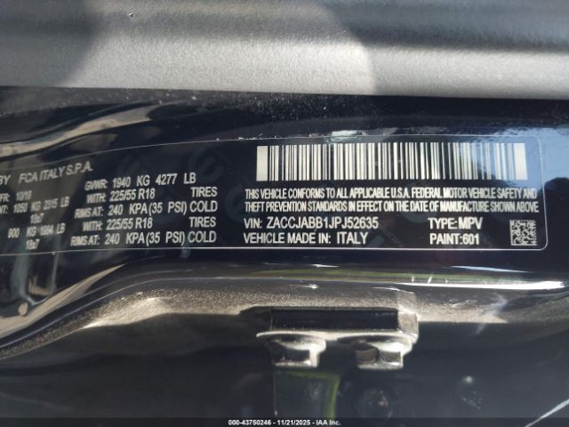 2018 JEEP RENEGADE ZACCJABB1JPJ52635 Photo 8