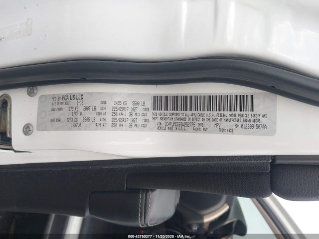 Jeep Cherokee Latitude 2016 1C4PJMCS2GW252775 Image 9