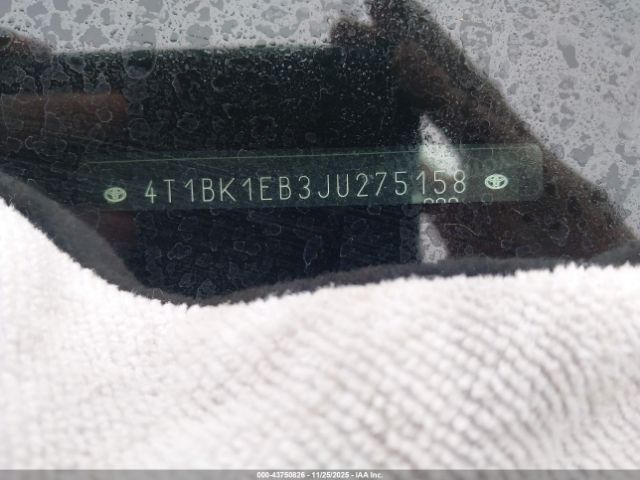 2018 TOYOTA AVALON 4T1BK1EB3JU275158 Photo 8