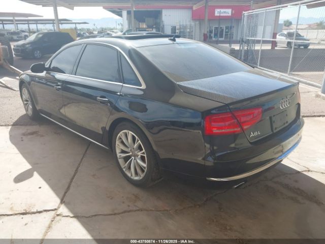 2013 AUDI A8 L WAURGAFD3DN009641 Photo 2