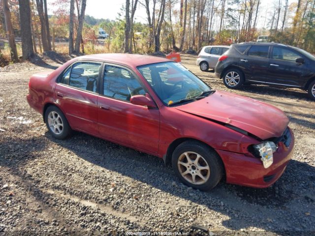 2002 TOYOTA COROLLA 2T1BR12E92C588745
