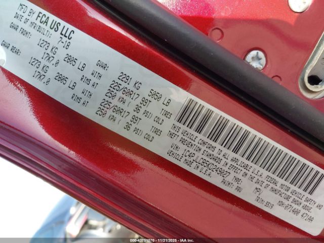 2019 JEEP CHEROKEE 1C4PJLCB5KD249027 Photo 8