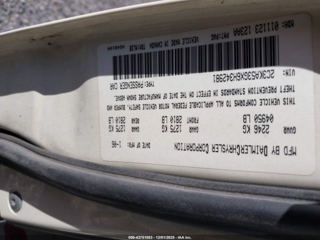2006 CHRYSLER 300 2C3KA53GX6H342981 Photo 8