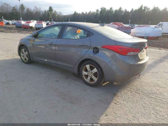 2011 HYUNDAI ELANTRA 5NPDH4AE3BH055270 Photo 2