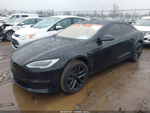 2021 TESLA MODEL S 5YJSA1E64MF435717 Photo 1