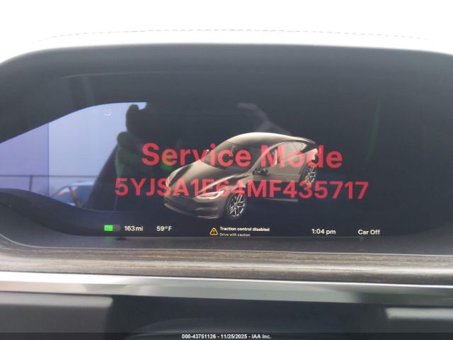 2021 TESLA MODEL S 5YJSA1E64MF435717 Photo 6
