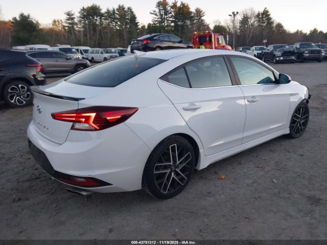 2019 HYUNDAI ELANTRA KMHD04LB6KU835954 Photo 3