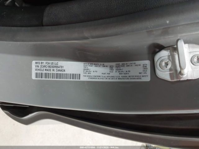 2025 CHRYSLER PACIFICA 2C4RC1BG9SR554791 Photo 8