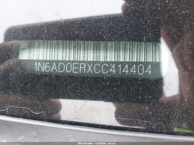 Продажа на аукционе авто 2012 Nissan Frontier Sv, vin: 1N6AD0ERXCC414404, номер лота: 43751609