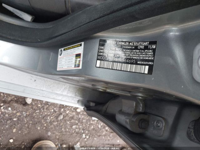 2009 MERCEDES-BENZ C 300 WDDGF81X89R064695 Photo 8