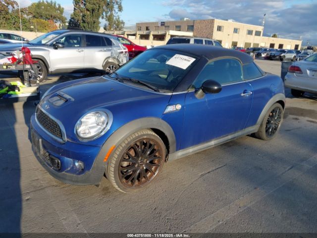 2012 MINI COOPER S WMWSX3C51CT155167 Photo 1