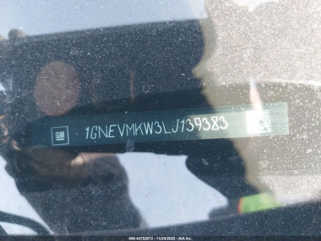 2020 CHEVROLET TRAVERSE 1GNEVMKW3LJ139383 Photo 8