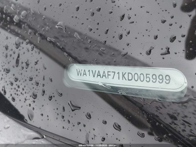 2019 AUDI Q7 WA1VAAF71KD005999 Photo 8