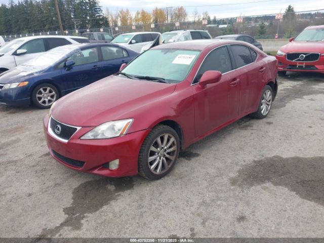 2008 LEXUS IS 250 JTHCK262285022946 Photo 1