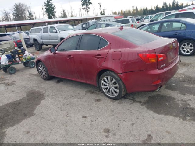 2008 LEXUS IS 250 JTHCK262285022946 Photo 2