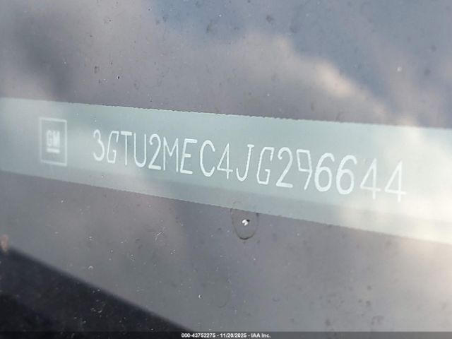 2018 GMC SIERRA 1500 3GTU2MEC4JG296644 Photo 8