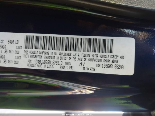 2013 JEEP WRANGLER UNLIMITED 1C4BJWDG9DL578313 Photo 8