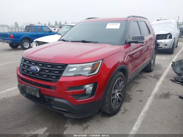 2016 Ford Explorer Sport მანქანა იყიდება აუქციონზე, vin: 1FM5K8GT6GGA56830, აუქციონის ნომერი: 43752567